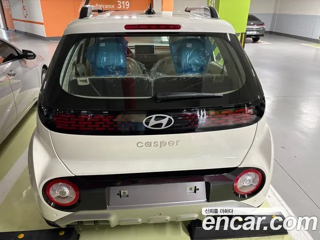 HYUNDAI CASPER 2027 — 3 км, белый-перламутр, Корея — под ключ — фото 4