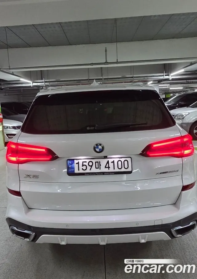 BMW X5 2021 — 109 000 км, белый, Корея — под ключ — фото 4