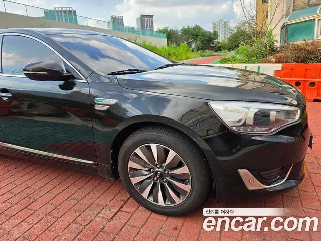 KIA K7 HYBRID 2015 — 177 600 км, чёрный, Корея — под ключ — фото 6