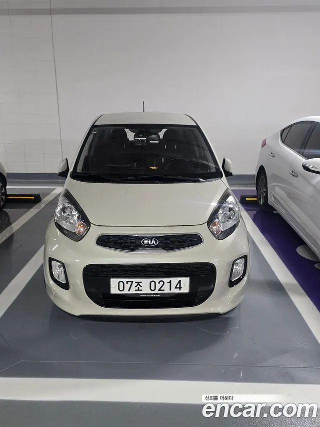 KIA MORNING 2016 — 66 900 км, светло-золотистый, Корея — под ключ — фото 1