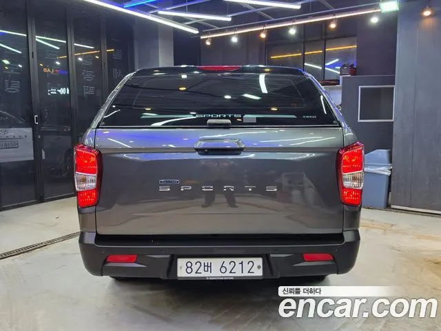 KGM REXTON SPORTS 2019 — 57 000 км, серый, Корея — под ключ — фото 2