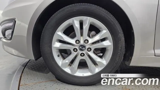 KIA K5 2013 — 198 574 км, светло-золотистый, Корея — под ключ — фото 5