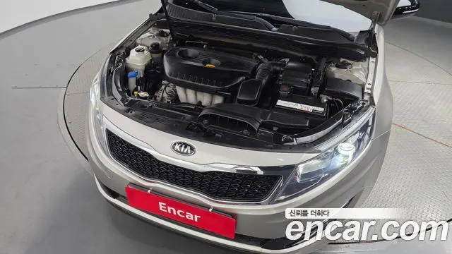 KIA K5 2013 — 198 574 км, светло-золотистый, Корея — под ключ — фото 6