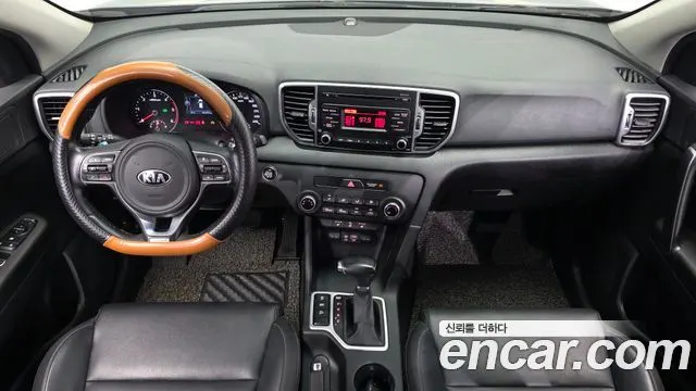 KIA SPORTAGE 2016 — 191 477 км, синий, Корея — под ключ — фото 7