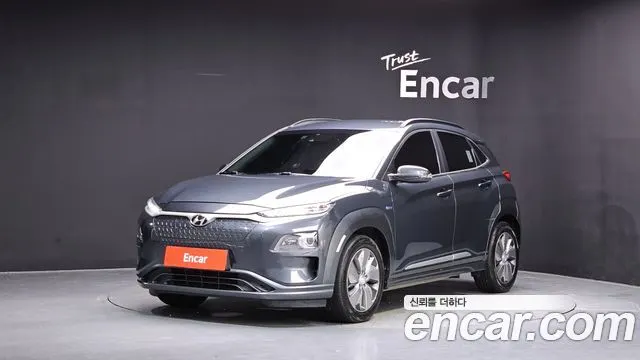HYUNDAI KONA ELECTRIC 2019 — 294 403 км, серый, Корея — под ключ — фото 1