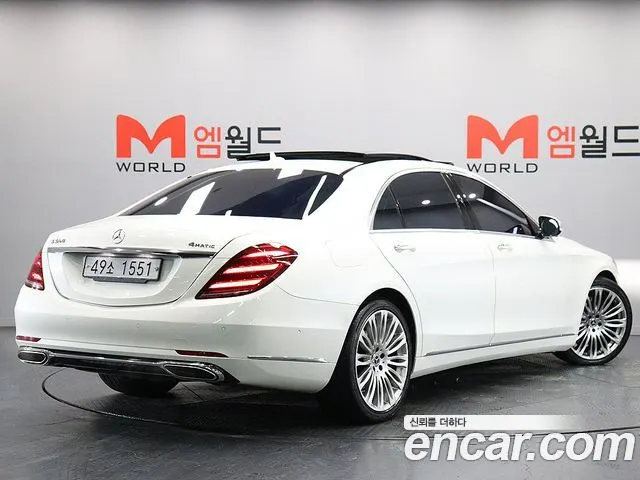 MERCEDES-BENZ S-CLASS W222 2019 — 126 626 км, белый, Корея — под ключ — фото 5
