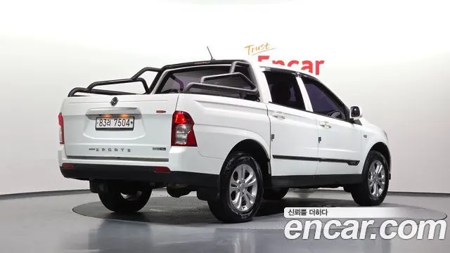 KGM KORANDO SPORTS 2017 — 73 720 км, белый, Корея — под ключ — фото 2