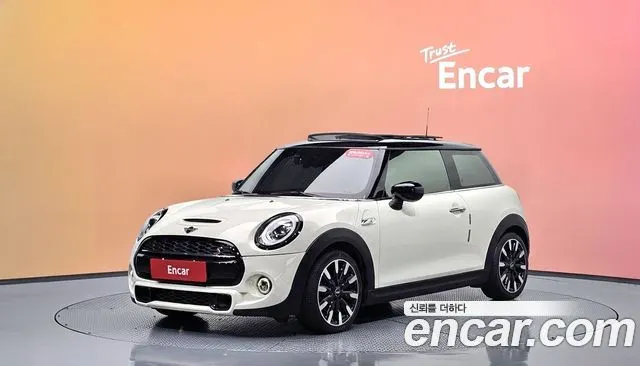 MINI COOPER S 2021 — 66 083 км, белый-перламутр, Корея — под ключ — фото 2