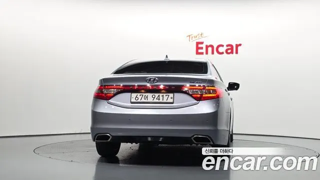HYUNDAI GRANDEUR 2015 — 172 100 км, серебристо-серый, Корея — под ключ — фото 4