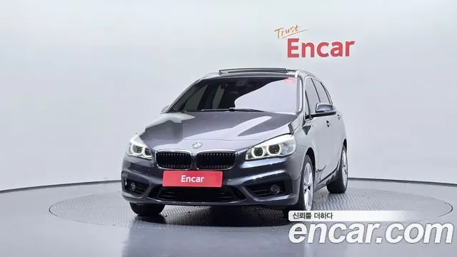 BMW 2 SERIES ACTIVE TOURER 2017 — 91 519 км, серый, Корея — под ключ — фото 3