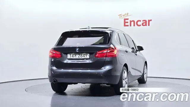 BMW 2 SERIES ACTIVE TOURER 2017 — 91 519 км, серый, Корея — под ключ — фото 4