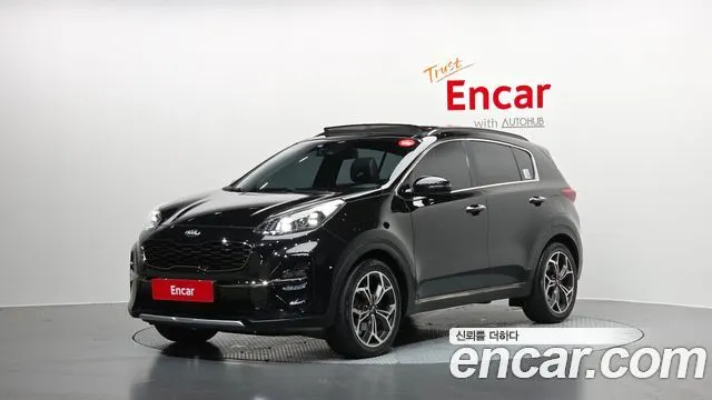KIA SPORTAGE THE BOLD 2019 — 159 013 км, чёрный, Корея — под ключ — фото 1