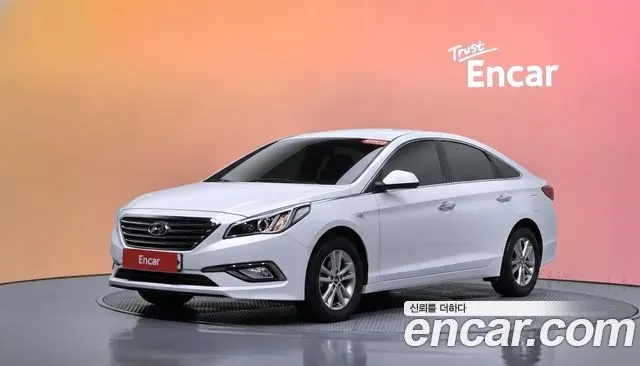 HYUNDAI SONATA 2017 — 75 428 км, белый, Корея — под ключ — фото 2