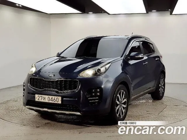 KIA SPORTAGE 2017 — 187 861 км, синий, Корея — под ключ — фото 12