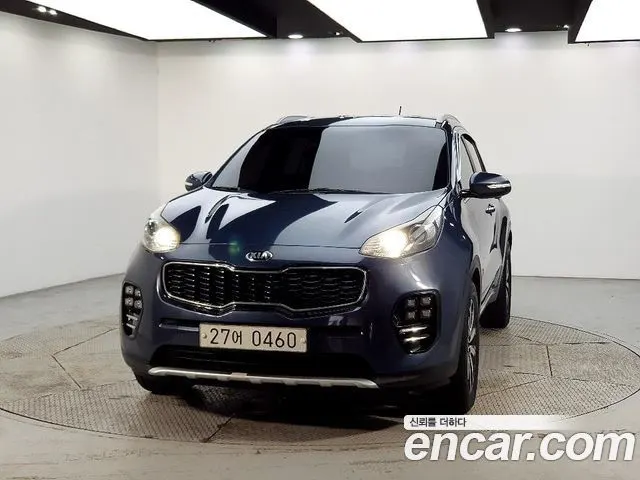 KIA SPORTAGE 2017 — 187 861 км, синий, Корея — под ключ — фото 3