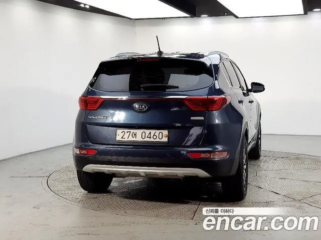 KIA SPORTAGE 2017 — 187 861 км, синий, Корея — под ключ — фото 4
