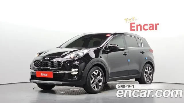 KIA SPORTAGE THE BOLD 2019 — 167 607 км, чёрный, Корея — под ключ — фото 1