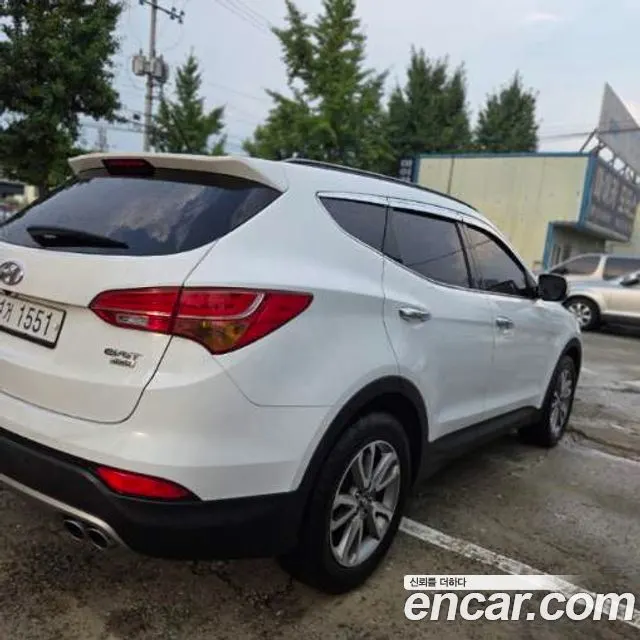 HYUNDAI SANTA FE 2013 — 170 162 км, белый, Корея — под ключ — фото 4