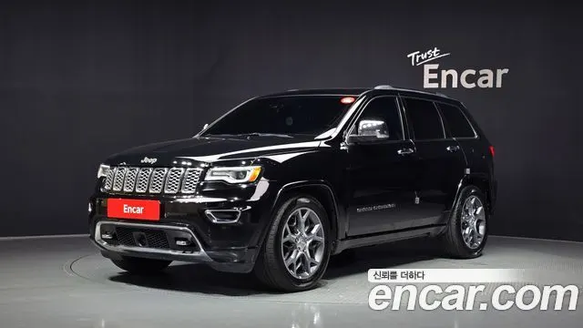 JEEP GRAND CHEROKEE 2019 — 118 202 км, чёрный, Корея — под ключ — фото 1