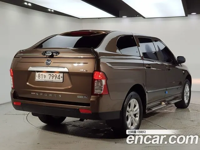 KGM KORANDO SPORTS 2017 — 86 000 км, коричневый, Корея — под ключ — фото 3
