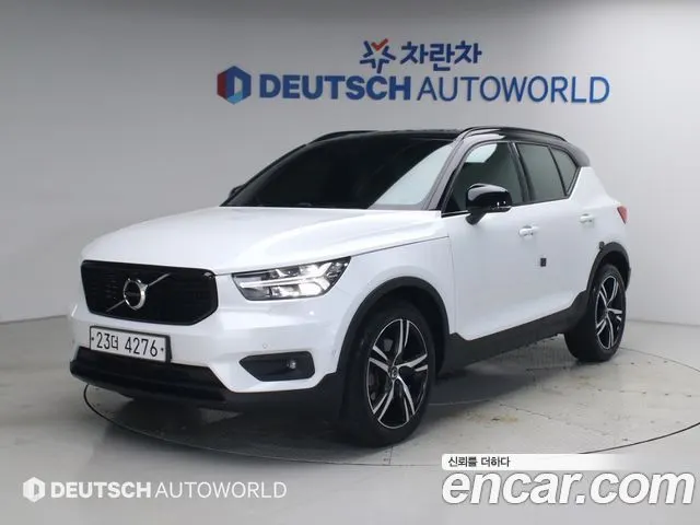 VOLVO XC40 2019 — 85 026 км, белый, Корея — под ключ — фото 11