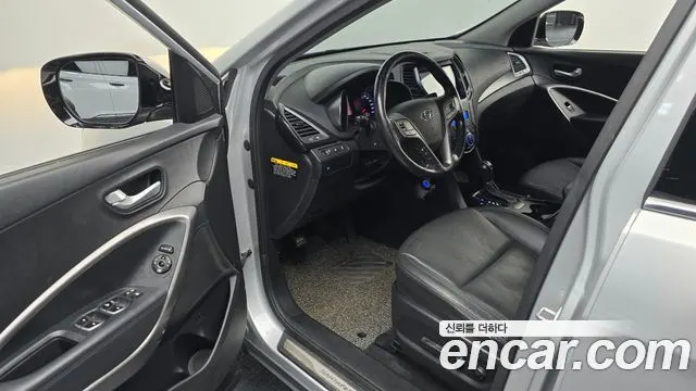 HYUNDAI SANTA FE 2014 — 247 745 км, серебристо-серый, Корея — под ключ — фото 10