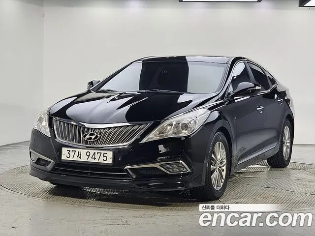 HYUNDAI GRANDEUR 2016 — 137 506 км, чёрный, Корея — под ключ — фото 12