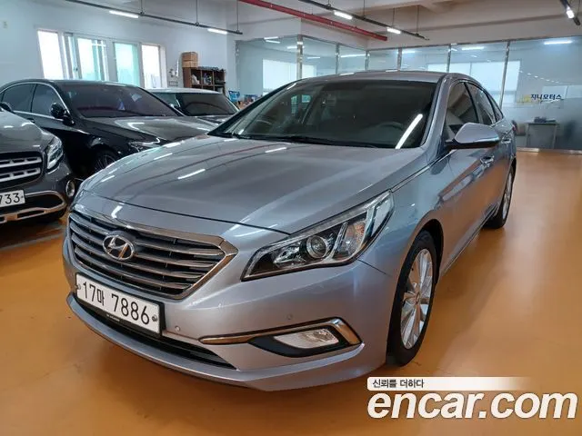 HYUNDAI SONATA 2017 — 151 124 км, серебристо-серый, Корея — под ключ — фото 3