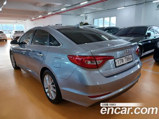 HYUNDAI SONATA 2017 — 151 124 км, серебристо-серый, Корея — под ключ — фото 4