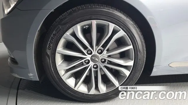 HYUNDAI GENESIS DH 2016 — 123 982 км, серебристо-серый, Корея — под ключ — фото 5