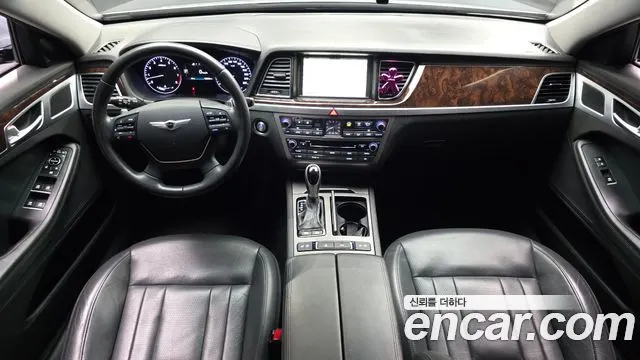 HYUNDAI GENESIS DH 2016 — 123 982 км, серебристо-серый, Корея — под ключ — фото 7