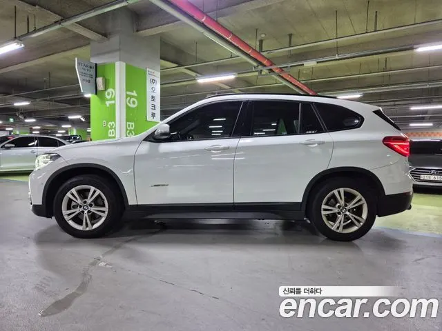 BMW X1 2017 — 137 726 км, белый, Корея — под ключ — фото 3