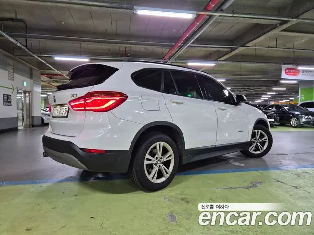 BMW X1 2017 — 137 726 км, белый, Корея — под ключ — фото 4