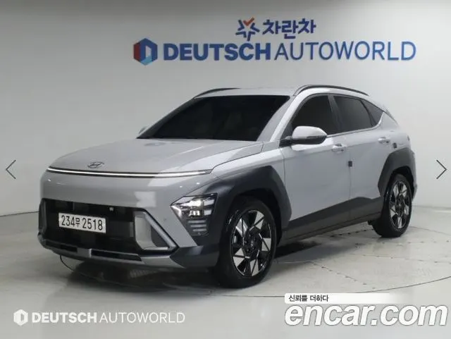 HYUNDAI KONA HYBRID 2023 — 46 497 км, серебристо-серый, Корея — под ключ — фото 5