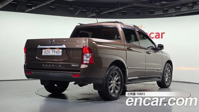 KGM KORANDO SPORTS 2016 — 181 566 км, коричневый, Корея — под ключ — фото 2