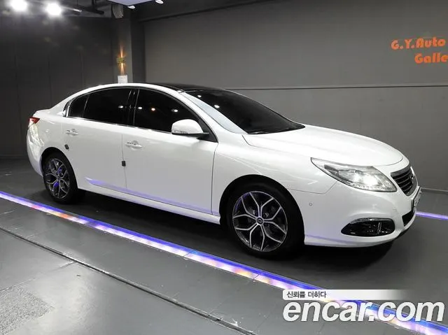 RENAULT KOREA SM5 PLATINUM 2013 — 98 384 км, белый, Корея — под ключ — фото 2