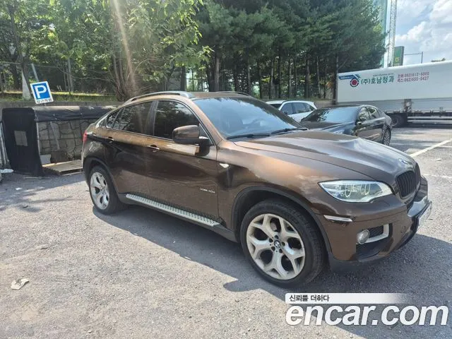 BMW X6 2012 — 293 368 км, коричневый, Корея — под ключ — фото 2