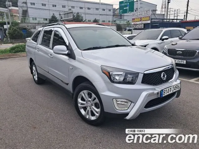 KGM KORANDO SPORTS 2016 — 148 110 км, серебристый, Корея — под ключ — фото 1