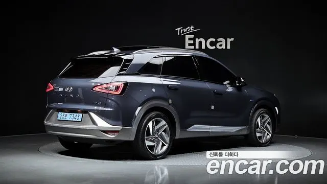 HYUNDAI NEXO 2021 — 108 845 км, голубой, Корея — под ключ — фото 1