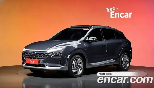 HYUNDAI NEXO 2021 — 108 845 км, голубой, Корея — под ключ — фото 2