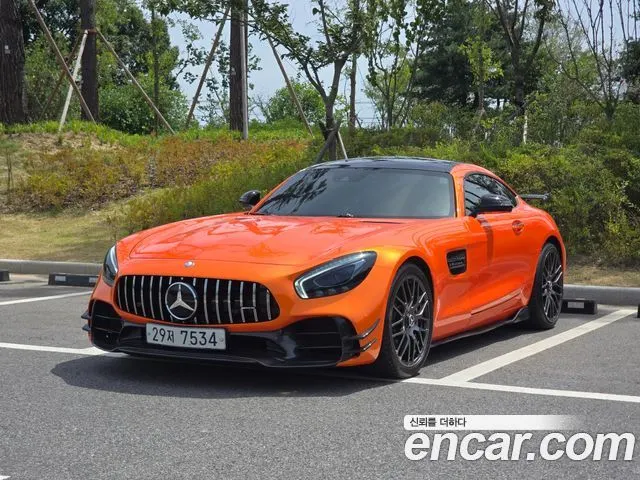 MERCEDES-BENZ AMG GT 2017 — 77 000 км, оранжевый, Корея — под ключ — фото 11