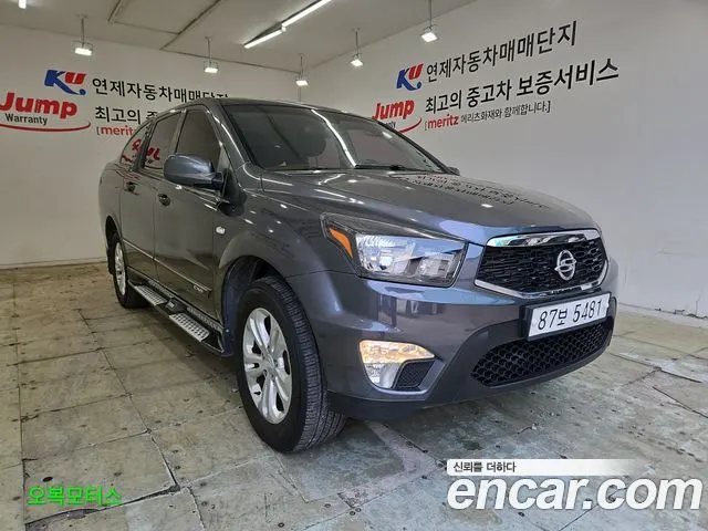 KGM KORANDO SPORTS 2017 — 106 300 км, серый, Корея — под ключ — фото 12