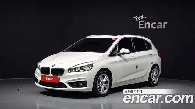 BMW 2 SERIES ACTIVE TOURER 2017 — 94 031 км, белый, Корея — под ключ — фото 1