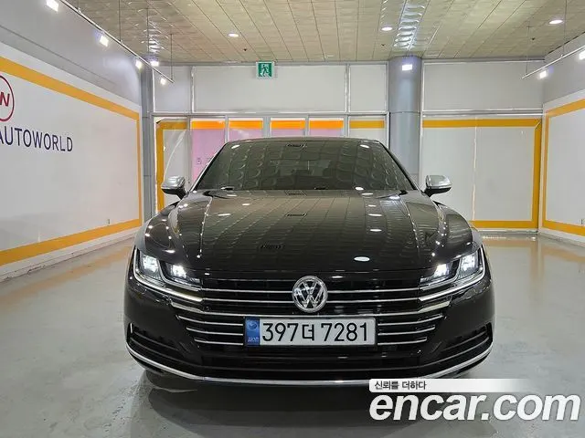 VOLKSWAGEN ARTEON 2019 — 147 700 км, чёрный, Корея — под ключ — фото 2
