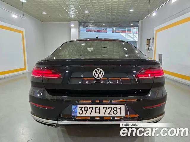 VOLKSWAGEN ARTEON 2019 — 147 700 км, чёрный, Корея — под ключ — фото 4