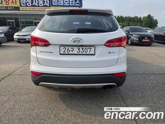 HYUNDAI SANTA FE 2014 — 214 130 км, белый, Корея — под ключ — фото 4
