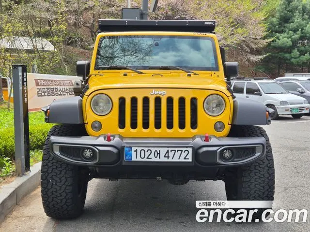 JEEP WRANGLER 2015 — 85 000 км, жёлтый, Корея — под ключ — фото 3