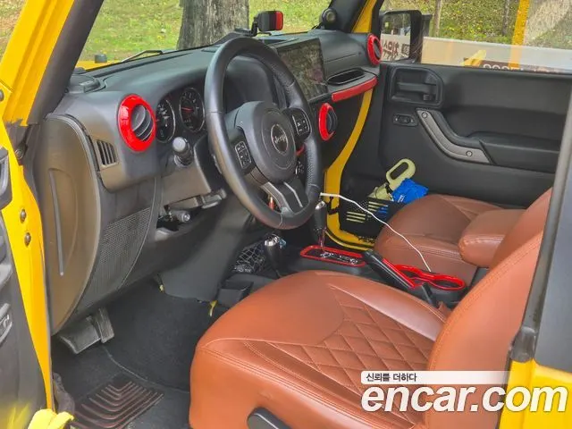 JEEP WRANGLER 2015 — 85 000 км, жёлтый, Корея — под ключ — фото 7