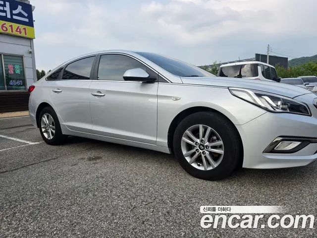 HYUNDAI SONATA 2015 — 186 386 км, серебристый, Корея — под ключ — фото 3