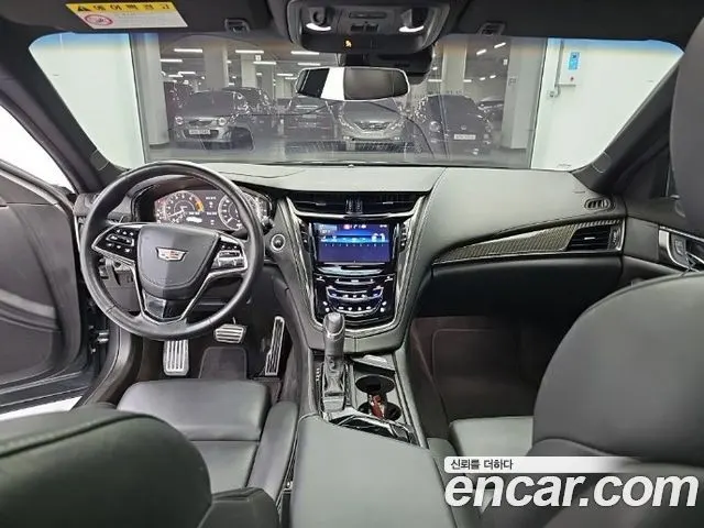 CADILLAC CTS 2015 — 110 000 км, серый, Корея — под ключ — фото 7